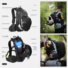 Rhinowalk 12L Climbing & Cycling Backpack Outdoor Travel Hiking Bag RK8202