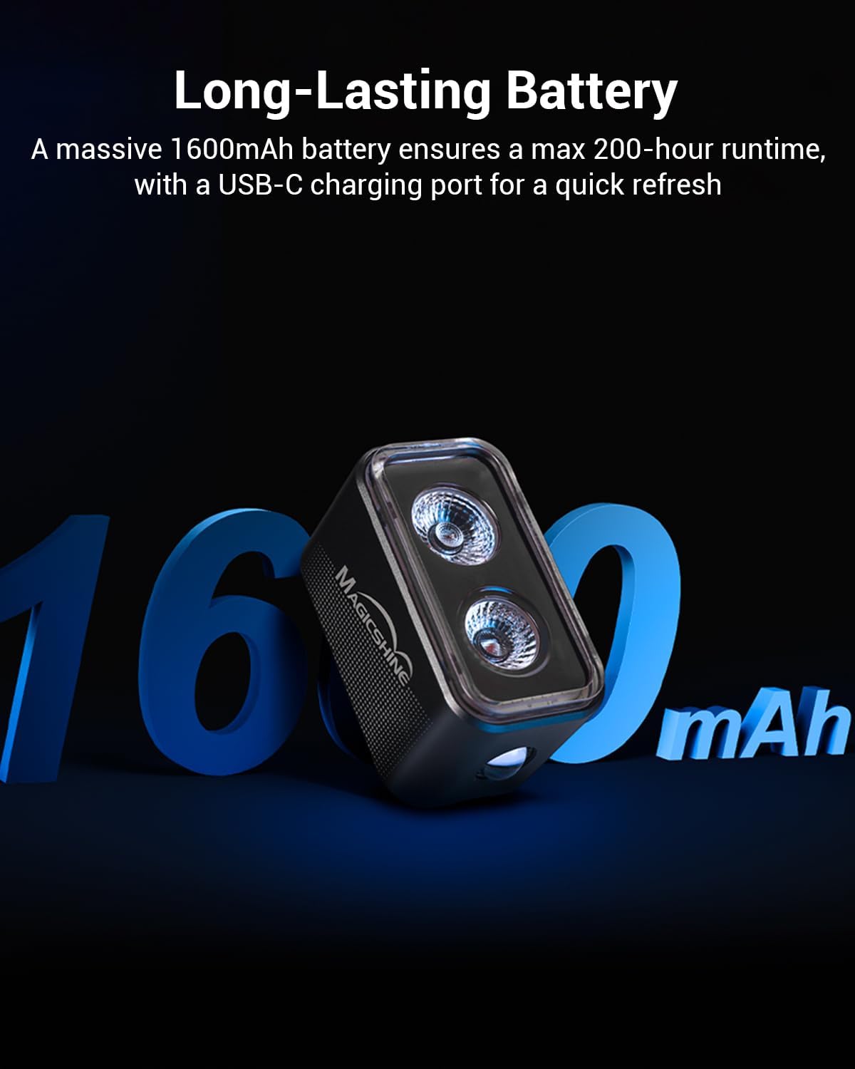 Magicshine SEEMEE 300 Bike Taillight,300 Lumen Bike Tail Light,5 Night & Daytime Modes,Smart Brake Sensor IPX6 Waterproo