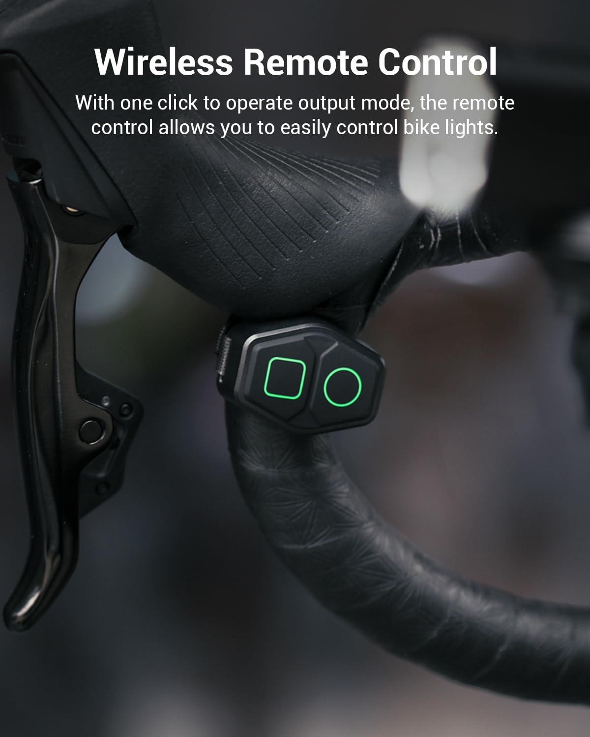 Magicshine ALLTY 1500S Bike Lights for Night Riding, Battery Replaceable | USB-C Rechargeable | Wireless &APP Control Co