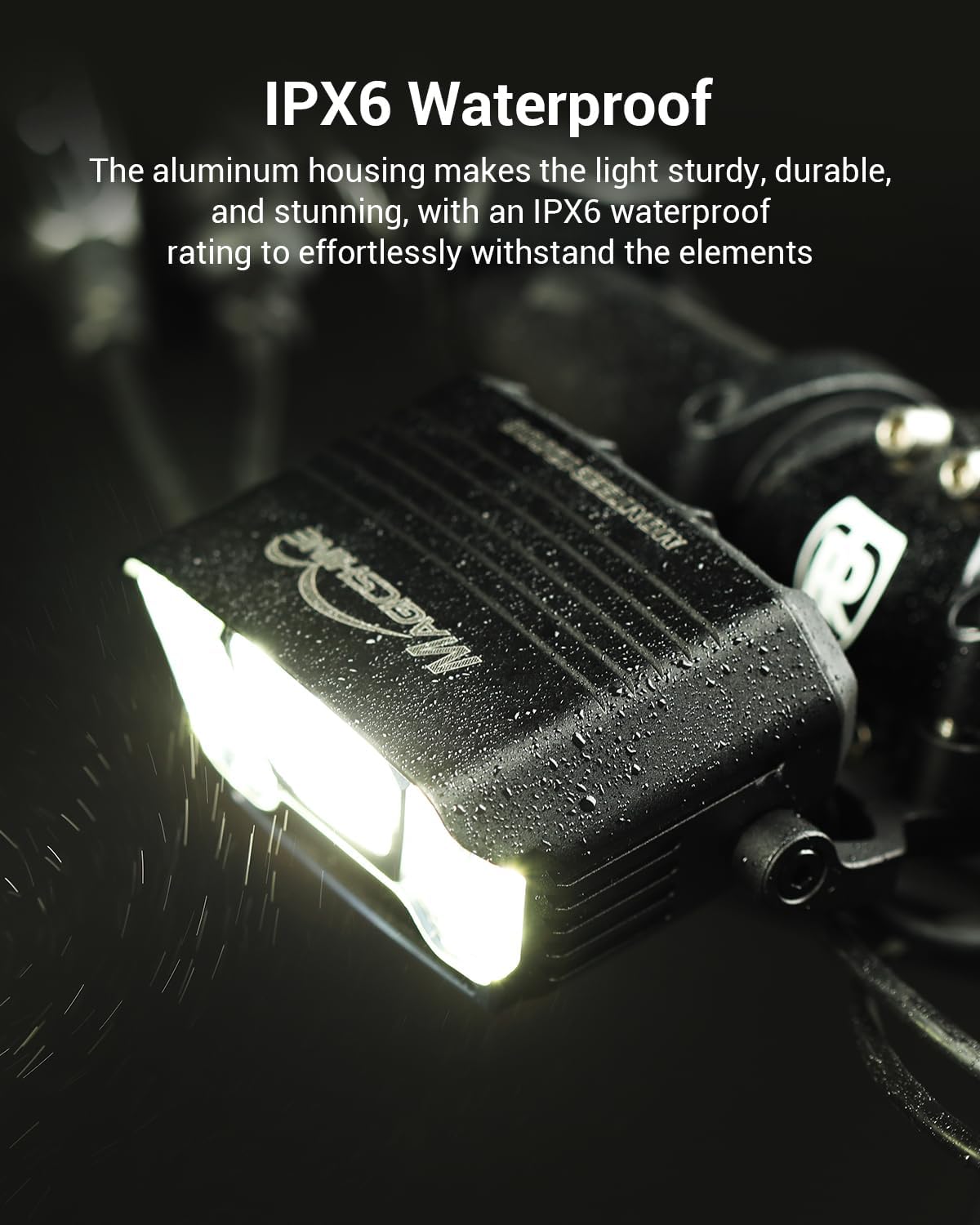 Magicshine MONTEER 12000 Mountain Bike Light,IPX6 Waterproof 12000 Lumen Max Output,20,000mAh Type-C Battery Pack With R
