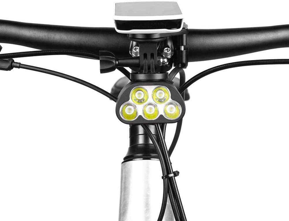 Magicshine Monteer 3500S Nebula Mountain Bike Light, 3500 Lumens Max Actual Output, 1800 Lumen Flood,1400 Lumen Spot, 52